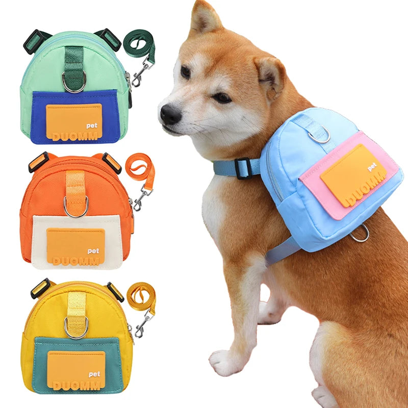 Mochila de Passeio Multifunção para Cães