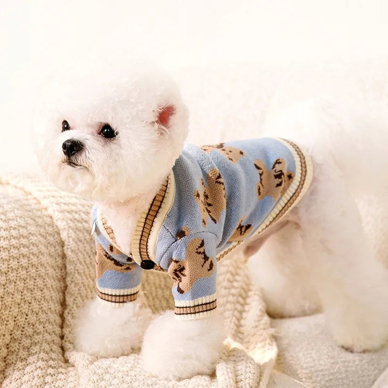 Cardigan de Malha para Pets