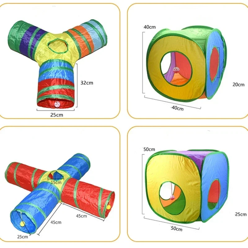 Túnel de Brinquedo para Pet